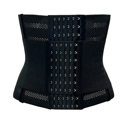 Women’s Firm Control Waist Trainer Corset – Double Tummy Control Body Shaper