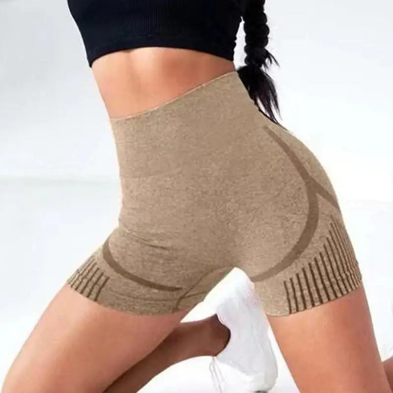 Women’s High-Waisted Hip-Lifting Yoga Shorts