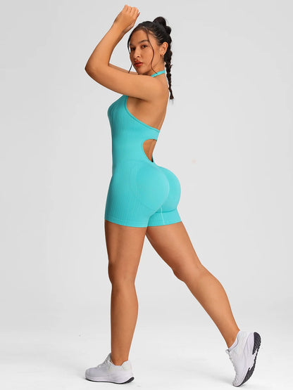 Women’s Summer Fitness Romper Bodysuit