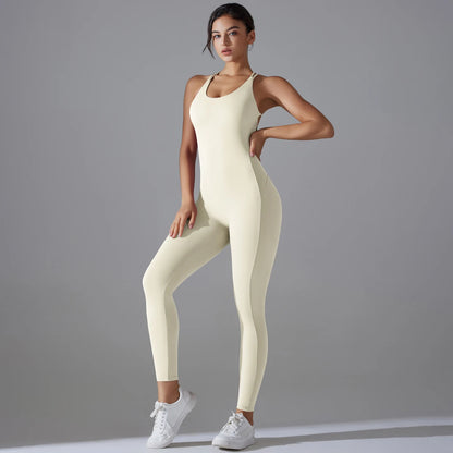 Women’s Backless Scrunch Jumpsuit