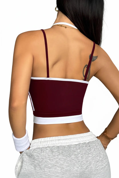 Women’s Supportive Color Block Workout Top
