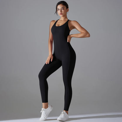 Women’s Backless Scrunch Jumpsuit