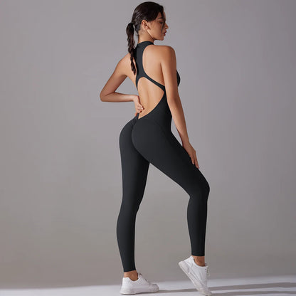 Tummy Control Butt Lift Fitness Bodysuit