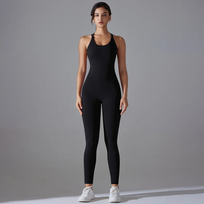 Women’s Backless Scrunch Jumpsuit