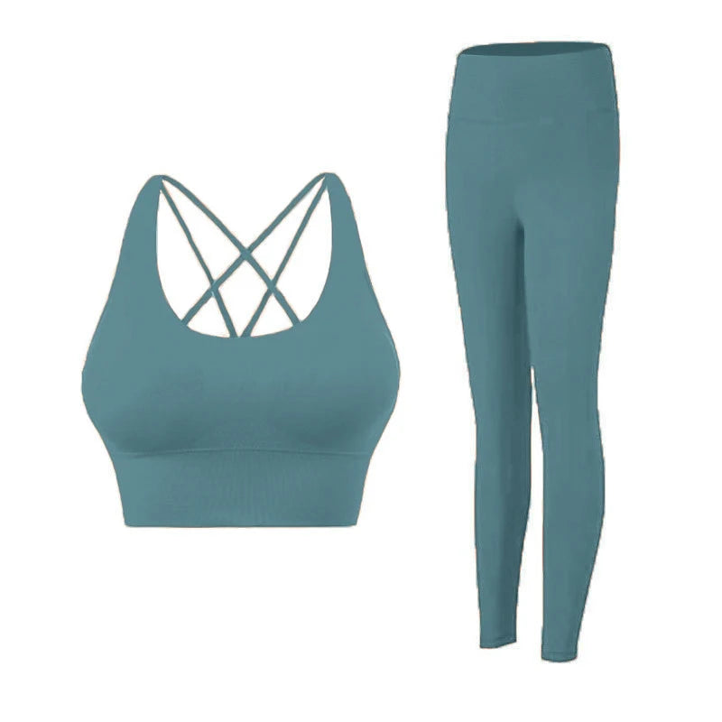 2-Piece Women’s Yoga & Pilates Workout Set