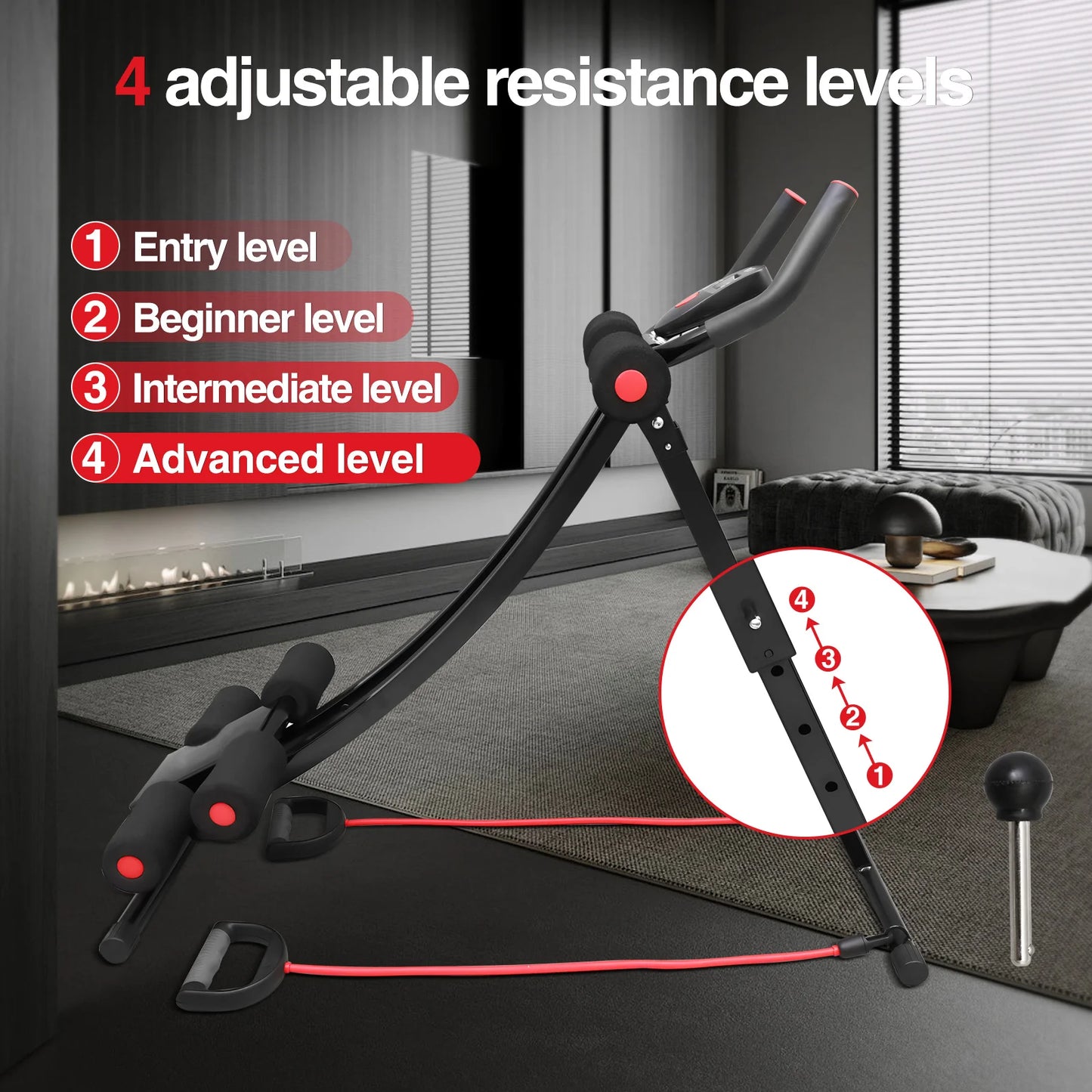Foldable Ab Workout Machine