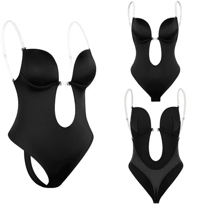 LuxeSculpt Backless Shaping Bodysuit