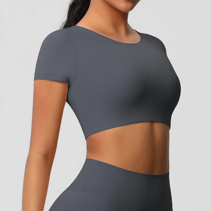 Luxe Motion Padded Tee