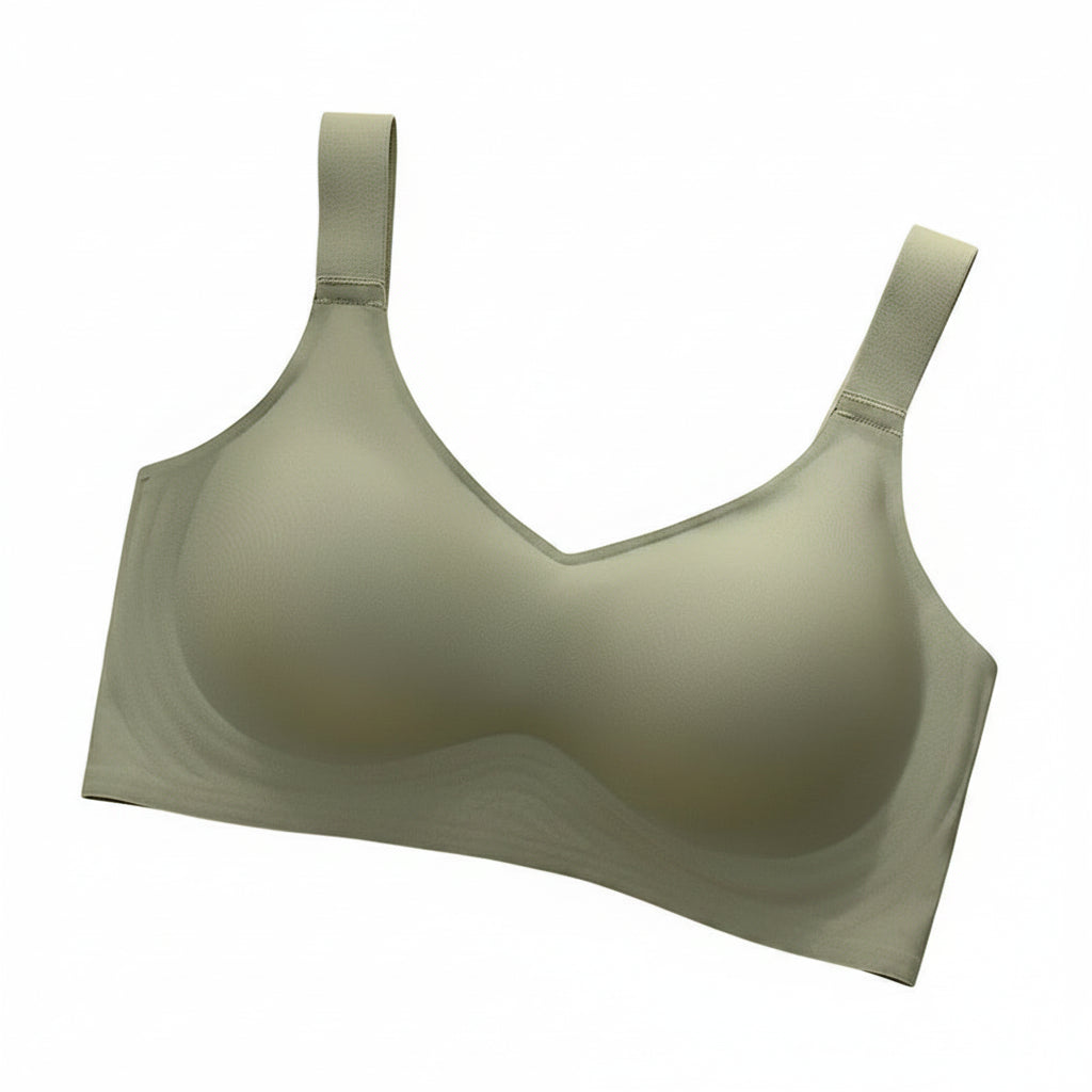 Jelly Seamless Push-Up Sports Bra for Full Support