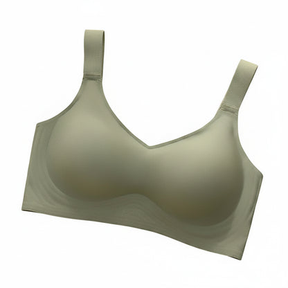 Jelly Seamless Push-Up Sports Bra for Full Support