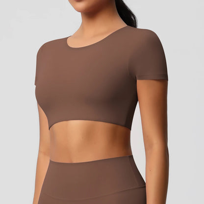 Luxe Motion Padded Tee