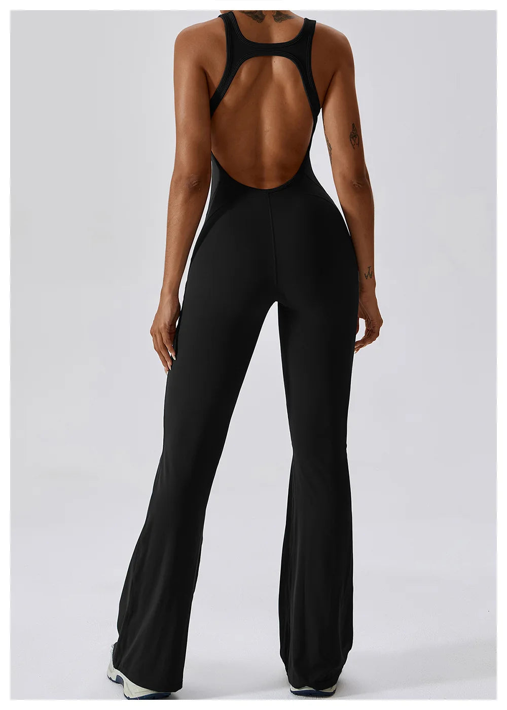 Women's Seamless Fitness Jumpsuit – Stretch One-Piece Yoga & Workout Romper