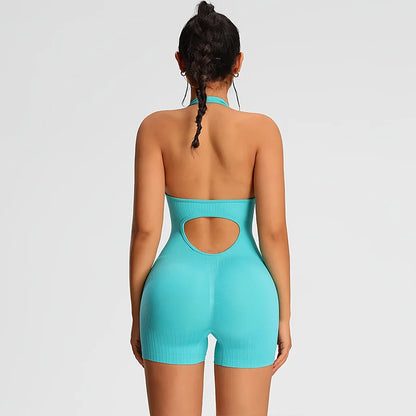 Women’s Summer Fitness Romper Bodysuit