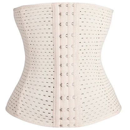 Tummy Control Waist Trainer Corset – Fitness Compression Body Shaper for Women XS–6XL