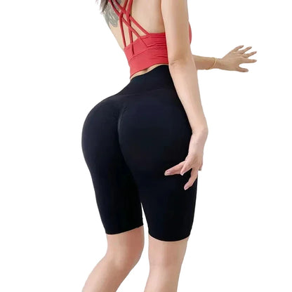 Sculpting High-Waist Active Shorts