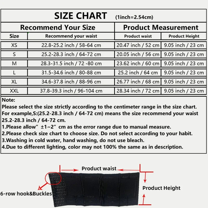 Women’s Firm Control Waist Trainer Corset – Double Tummy Control Body Shaper