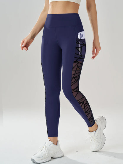 Women's High-Waisted Mesh Pocket Leggings