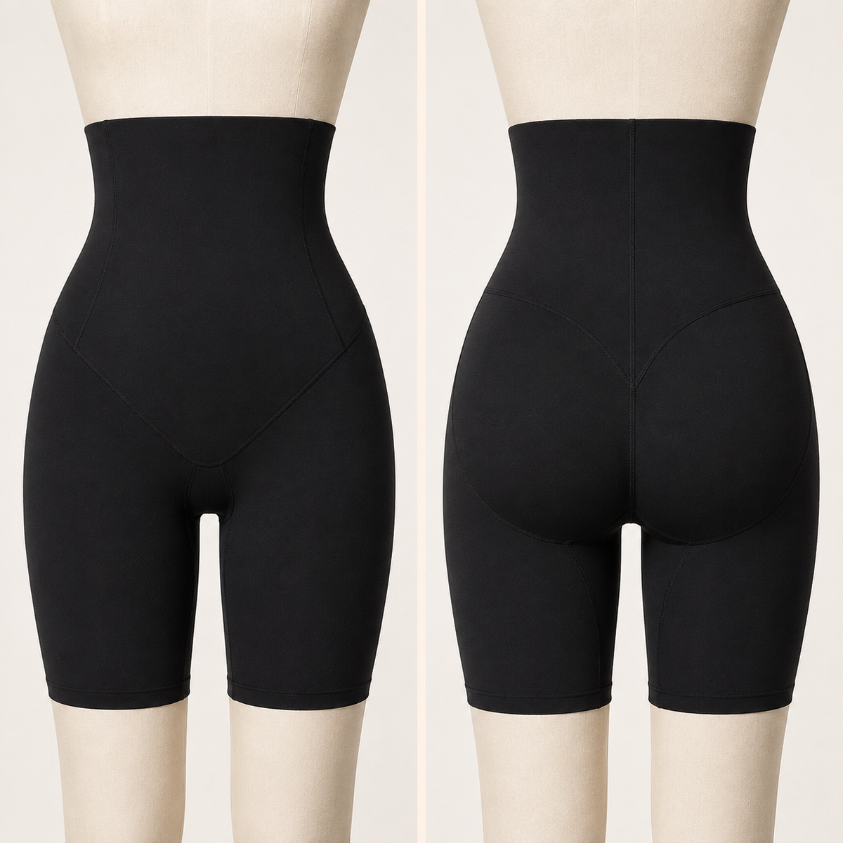 LuxeCurve High-Waist Butt-Lifting Shaper Shorts